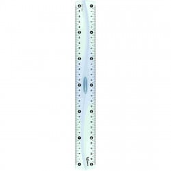 Maped Triple Demethimeter Crystal Ruler 30 cm