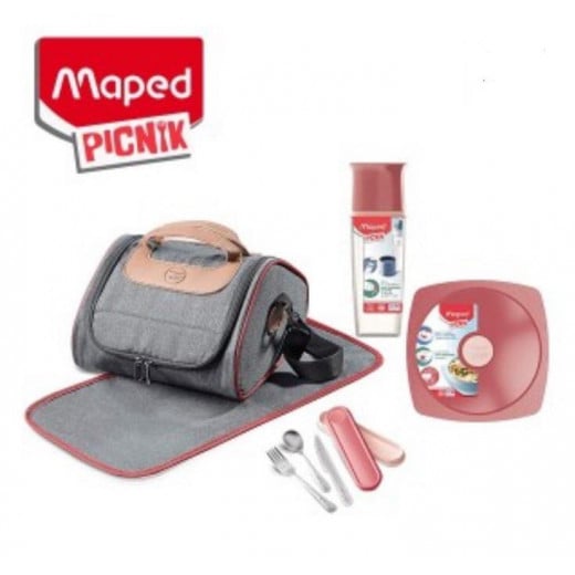 Maped Picnik Lunch Bag for Adult, Pink Color