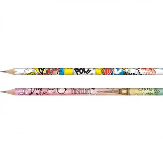 قلم ألوان بدون ممحاة من مابد, باشكال مختلفة
