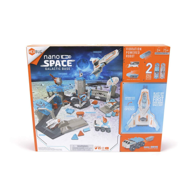 Details about   HEXBUG Nano Space ION CANNON STATION Construction Kit Ages 3 