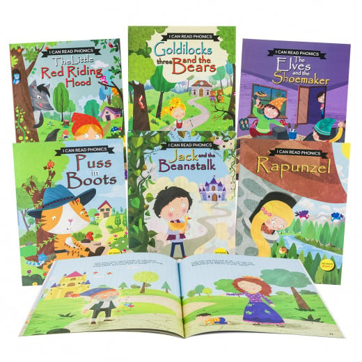Bazic Children's Classic Story Picture Books With Activities,1 Per, Assorted