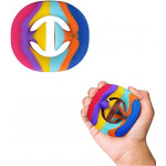 ألعاب تململ النهاش الكرة الحسية الإبداعية الملونة لينة تخفيف الإجهاد الضغط  قبضة اليد، ألوان متنوعة ، عبوة واحدة