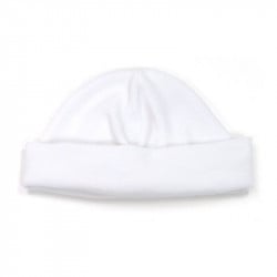 Cambrass White Velvet Hat