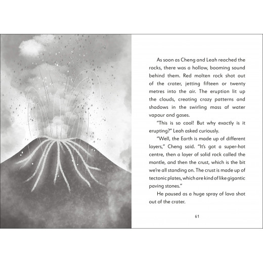 كتاب: المستكشفون السريون ودخان البركان من دي كي