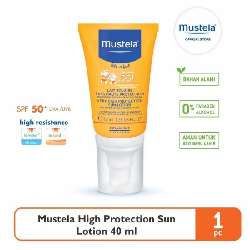 mustela sun lotion