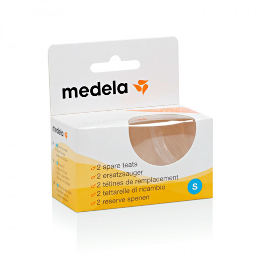 Medela Spare Teats 2 Pack - Slow Flow