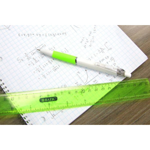 قلم رصاص ميكانيكي بريزم 0.7 مم مع  سيراميك عالي الجودة من بازيك , 1 لكل علبة