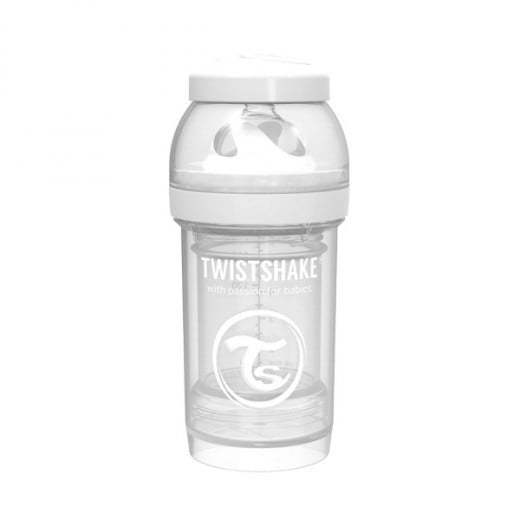 Twistshake Anti-Colic180ml Pastel White