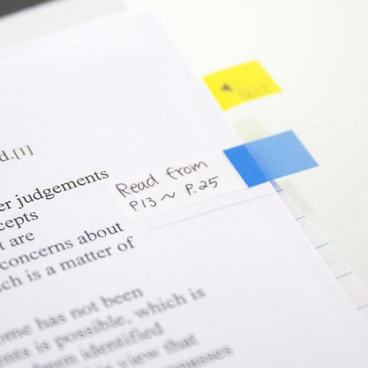 ورق ملاحظات للترميزعلى شكل اعلام مع موزع, بألوان فاقعة من بازيك ,30 ورقة,(4/رزمة)