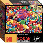 Kodak 350 Pieces Puzzle, Lollipop Swirls Puzzle