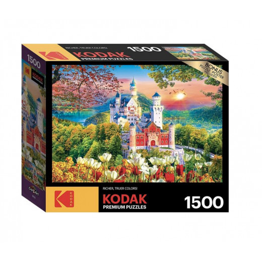 Kodak 1500 Pieces Puzzle, Castle Puzzle