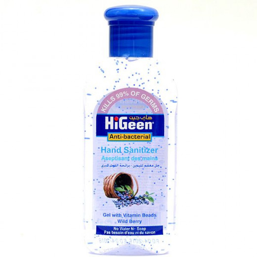 HiGeen Antibacterial Hand Sanitizer Gel Berry Wind 110 ml