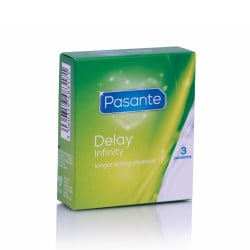 Pasante Delay Infinity Condoms 3's