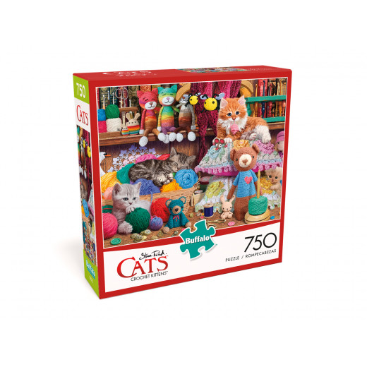 Buffalo Games Cats Crochet Kittens, 750 Pieces