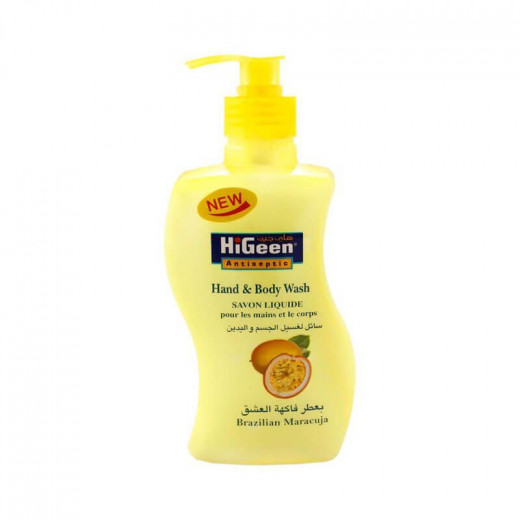 Higeen Hand And Body Wash, Yellow Color, 500 Ml