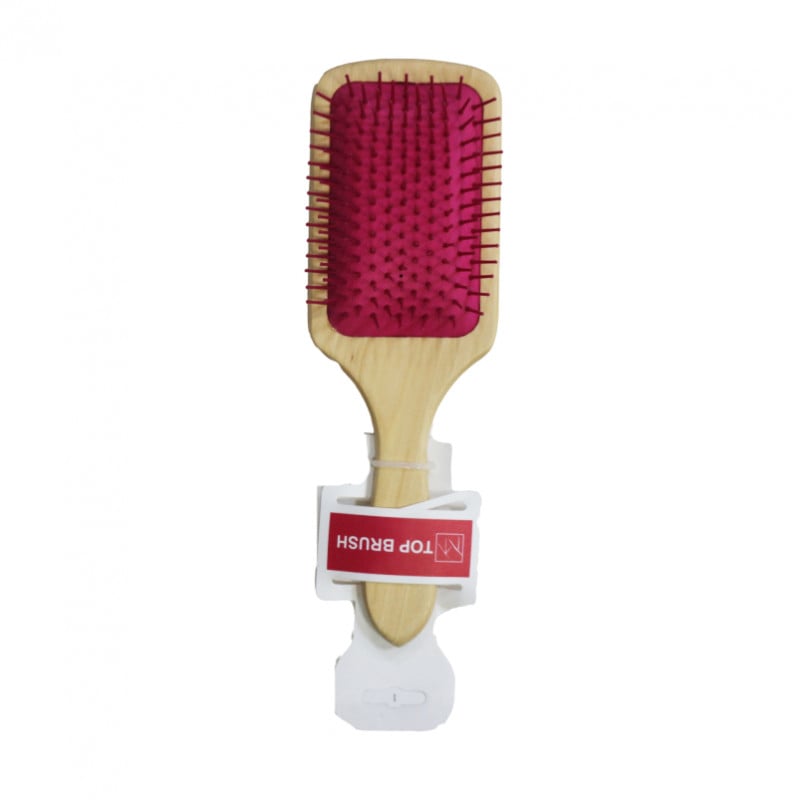 Top Brush Wooden Hair Comb Paddle, Scalp Massage, Anti-static Hair Massage,  Full Pink | Top Brush | | Jordan-Amman | Buy & Review