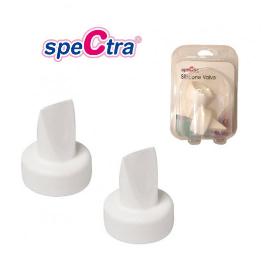 Spectra Silicone Valve Replacement Breast Pump, 2 Packs