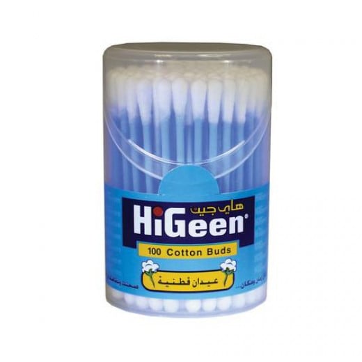 Higeen Round Box 100pp Ear Buds