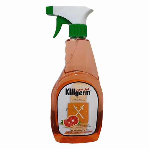 Killgerm Surface Disinfectant Spray Grape Fruit Fragrance,  630ml