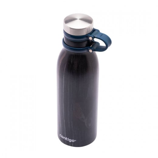 Contigo Autoseal Matterhorne Couture Vacuum Insulated Stainless Steel Bottle 590 Ml, Indigo Wood