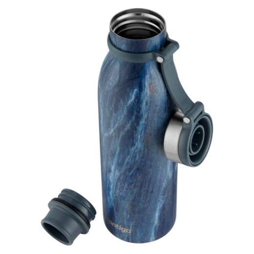 Contigo Autoseal Matterhorne Couture Vacuum Insulated Stainless Steel Bottle 590 Ml, Blue Slate