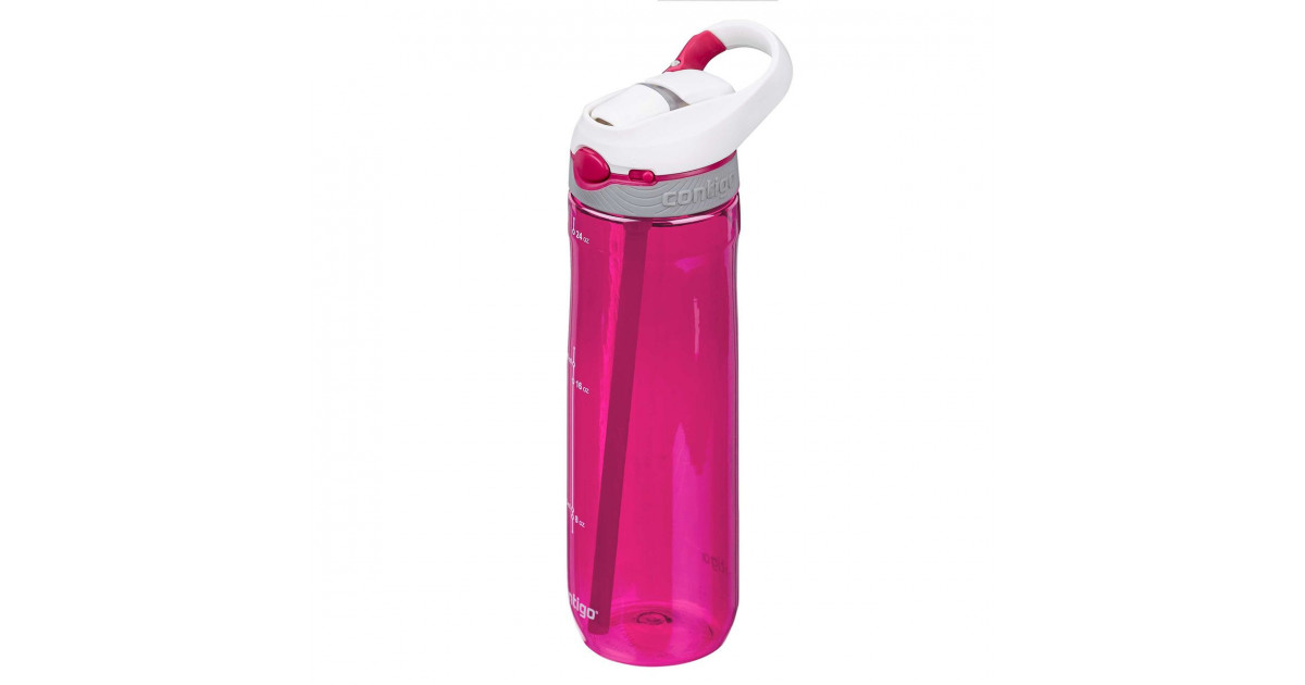 Contigo Autospout Ashland Water Bottle 720ml Straw Water Bottle Sangria