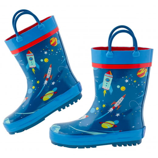 حذاء المطر، برسمة الفضاء ، مقاس 11 من ستيفين جوزيف
