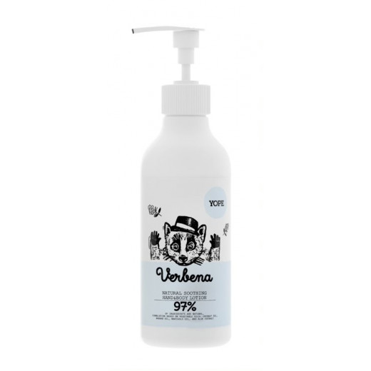 Yope Natural Hand & Body Lotion Verbena Flavour, 300Ml