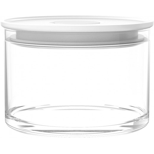 Ocean Norma Jar White Lid, 385 ml
