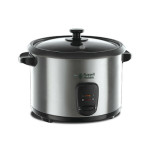 Russell Hobbs Rice Cooker and Steamer, 1.8L, Silver, 19750