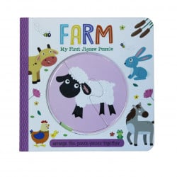 Dar Al Ma'arif Puzzle Book, Farm Design, English Version