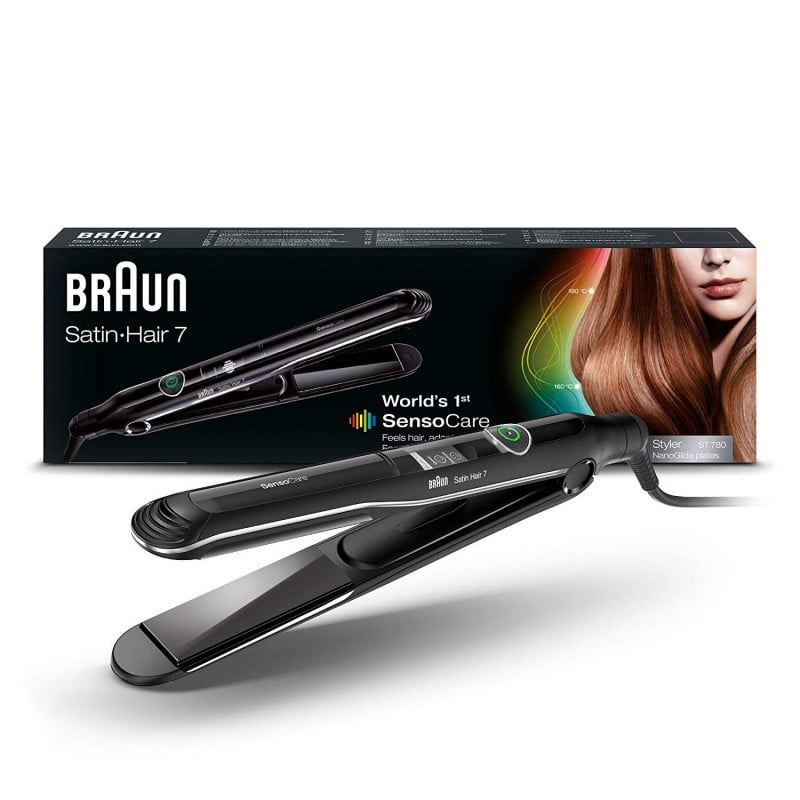 Braun Satin Hair Warm Straightening Iron, Black Color | Braun | |  Jordan-Amman | Buy & Review