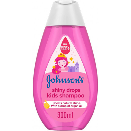 Johnson's No More Tears Shiny Drops Kids Shampoo, 300ml