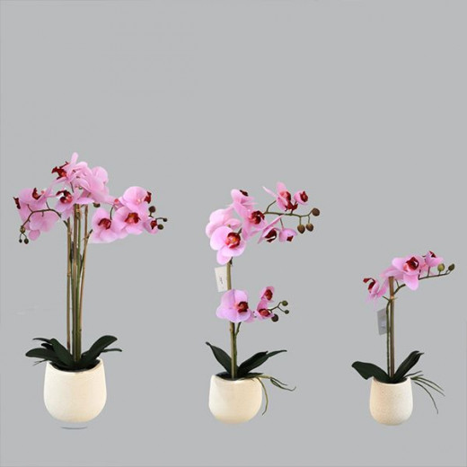Nova Home Artificial Flower Arrangement, Pink Color, 100 CM