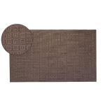 Nova Home Blocks Outdoor Mat, Brown Color, 80*120 Cm