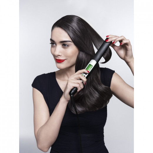 Braun Satin Hair Iontec Straightener, Black and Green Color