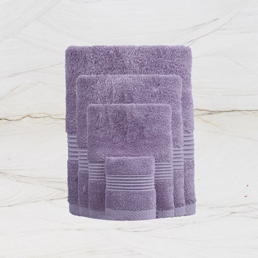 Nova home pretty collection towel, cotton, plum color, 40*60 cm