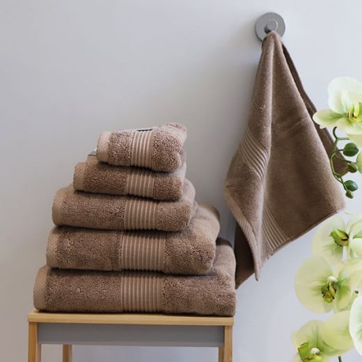 Nova home pretty collection towel, cotton, moka color, 50*100 cm