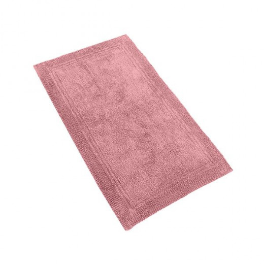 Nova home prime bath mat, cotton, pink color, 70*120 cm