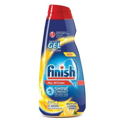 Finish Dishwasher Detergent Concentrated Gel Lemon, 1 L