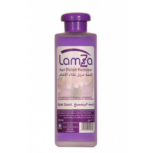 Lamsa Acetone Nail Polish Remover, Violet Color, 200 Ml