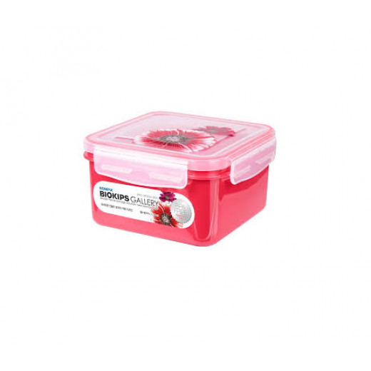Komax Biokips Gallery Square Food Storage Container, 1.1 L
