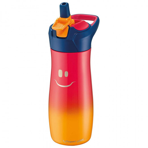 Maped Picnik Concept Kids Water Bottle With Handle, Red Color, 580 Ml