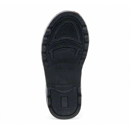 حذاء المطر للأطفال، باللون الأسود، مقاس 32 من ويسترن شيف