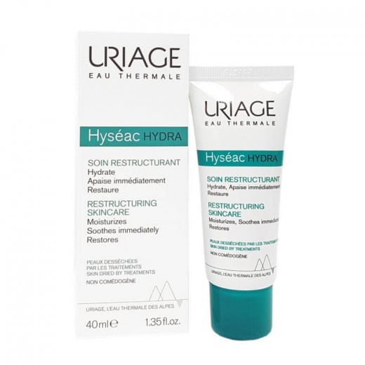 Uriage Hyseac Hydra Moisturizer For Skin, 40 Ml