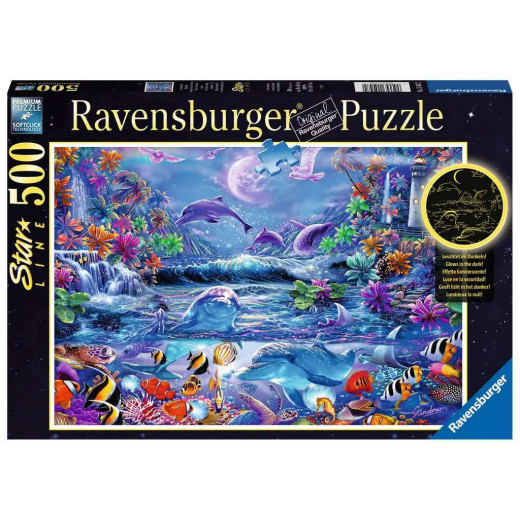 Ravensburger Puzzle The Magic Of The Moonlight, 500 Pieces