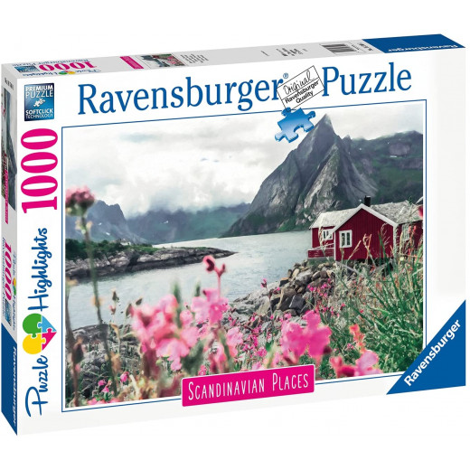 Ravensburger Puzzle Scandinavian Places Norway, 1000 Pieces