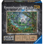 Ravensburger Puzzle Escape Unicorn, 759 Pieces