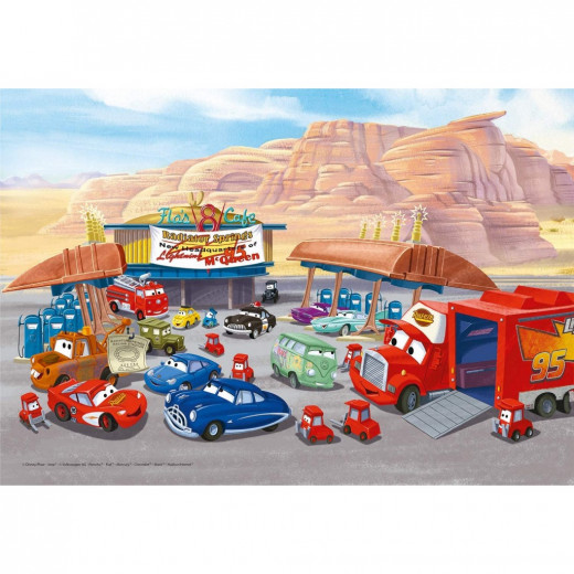 لعبة الأحجية بلاي فور ذا فيوتشر ، سيارات ديزني ، 3 × 48 قطعة , من كليمنتوني
