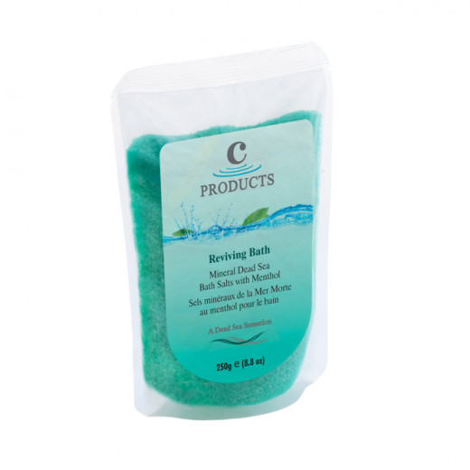 C-Products Reviving Bath Dead Sea Salt, 250 Gram